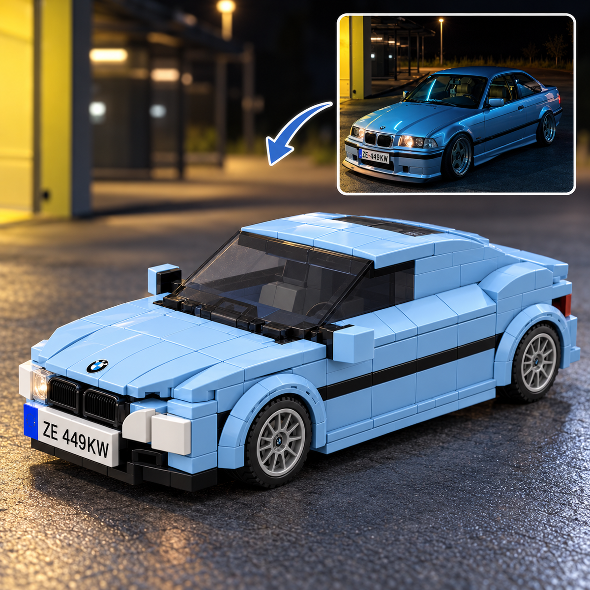 Custom Car Model from Your Photo